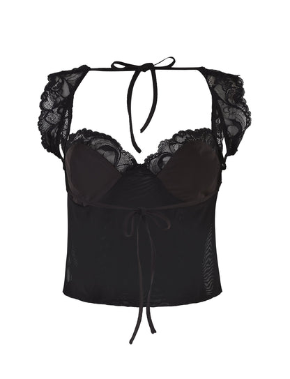 NYOMI TOP - BLACK