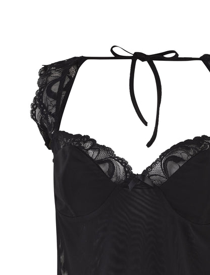 NYOMI TOP - BLACK