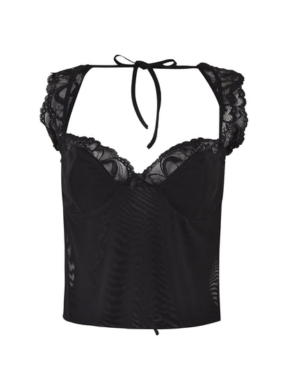 NYOMI TOP - BLACK