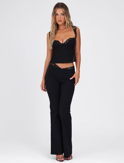 NYOMI TOP - BLACK