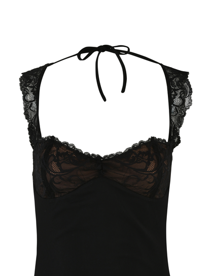 NYOMI MINI DRESS - BLACK
