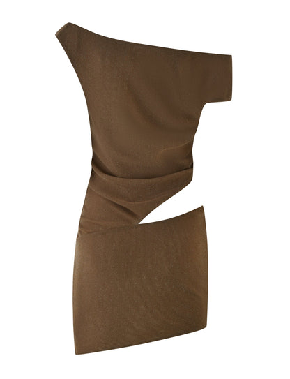 COBI MINI DRESS 2.0 - BROWN