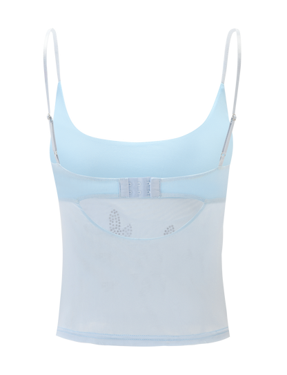 OCTAVIA TOP - BABY BLUE