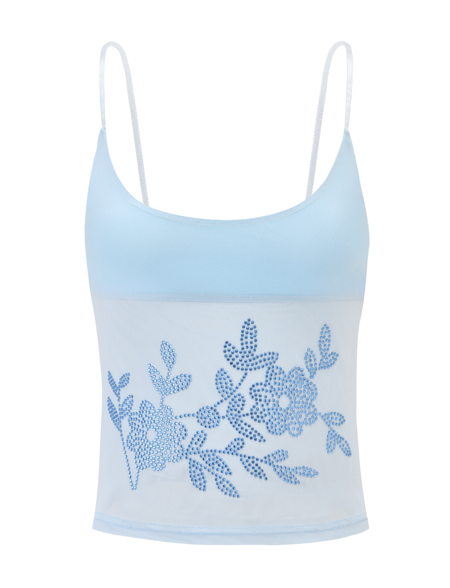 OCTAVIA TOP - BABY BLUE