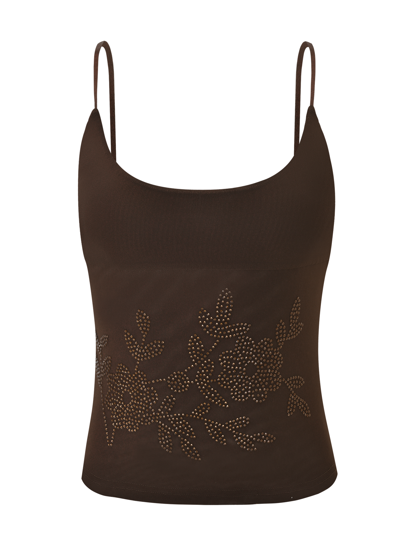 OCTAVIA TOP - CHOCOLATE