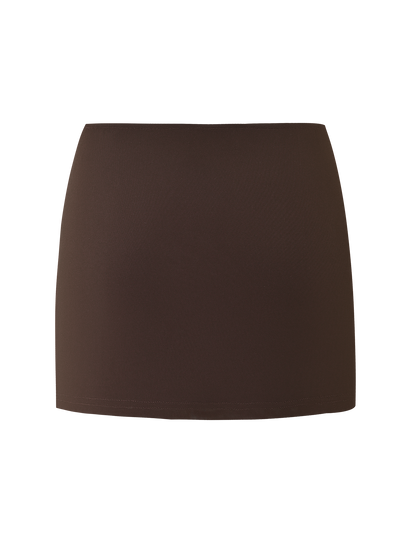 OCTAVIA MINI SKIRT - CHOCOLATE SPARKLE