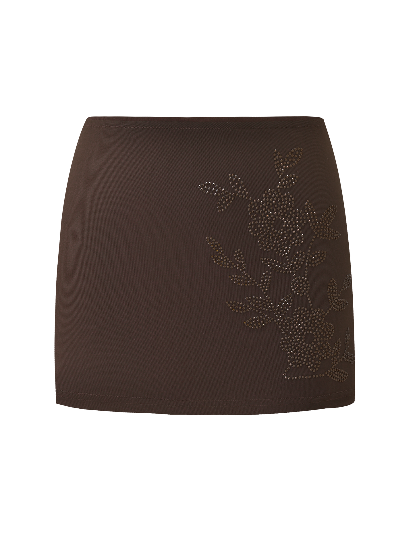 OCTAVIA MINI SKIRT - CHOCOLATE SPARKLE