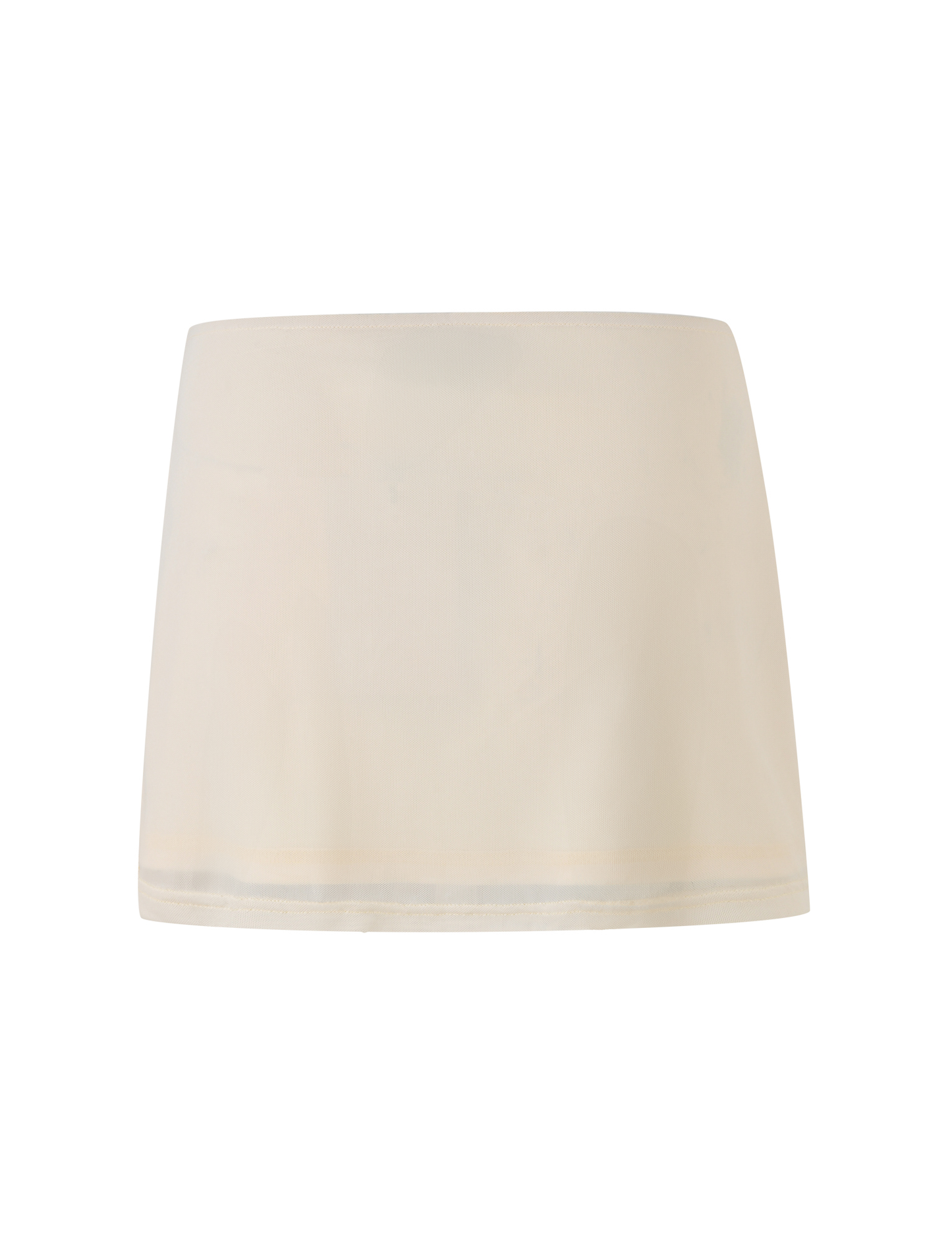 OCTAVIA MINI SKIRT - NEUTRAL : CREAM