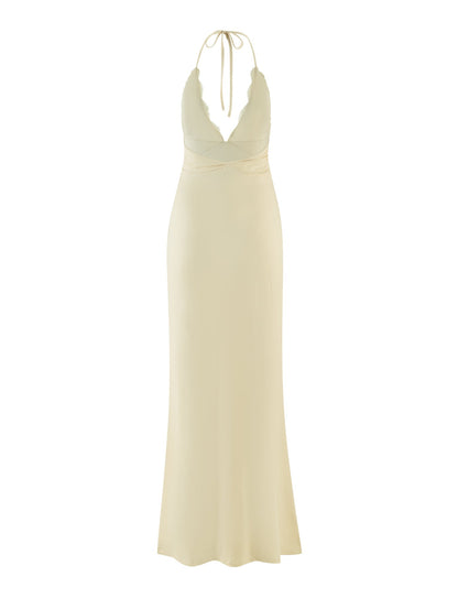 DEENA MAXI DRESS - YELLOW : LEMON