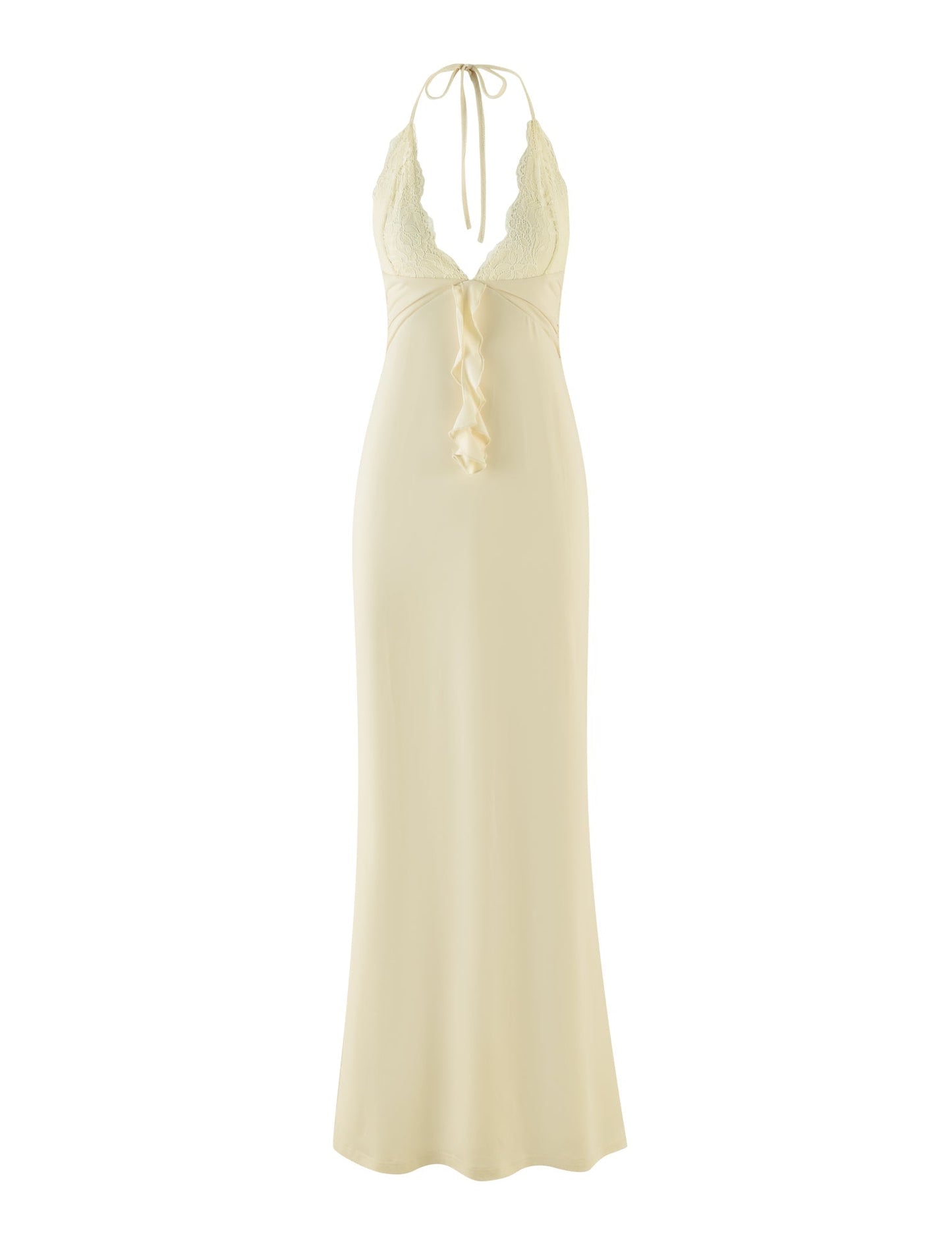 DEENA MAXI DRESS - YELLOW : LEMON