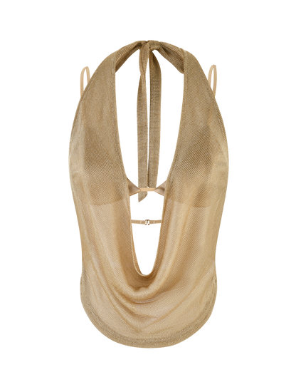 MAKENA TWO-PIECE TOP 2.0 - GOLD