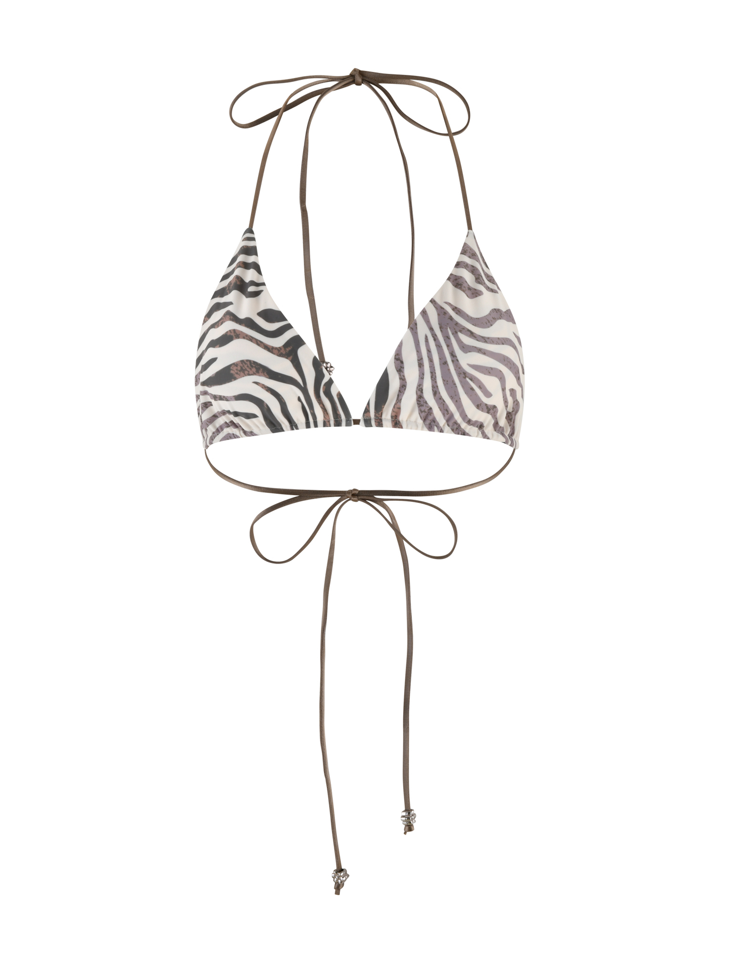 AVE BIKINI TOP - NEUTRAL : ZEBRA