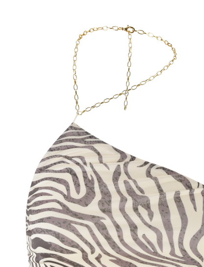 LYRA TOP - NEUTRAL : ZEBRA