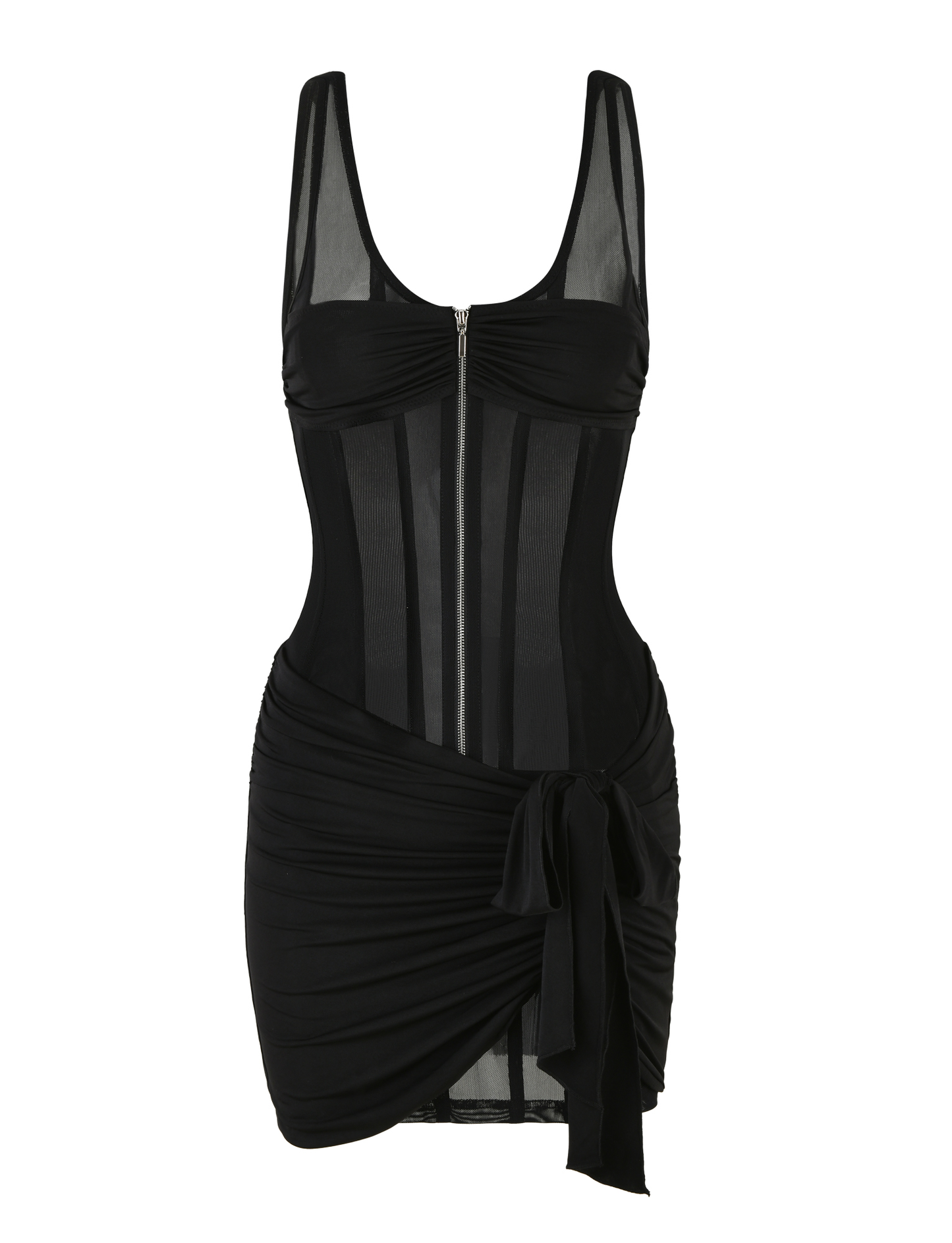 CATERINA MINI DRESS - BLACK
