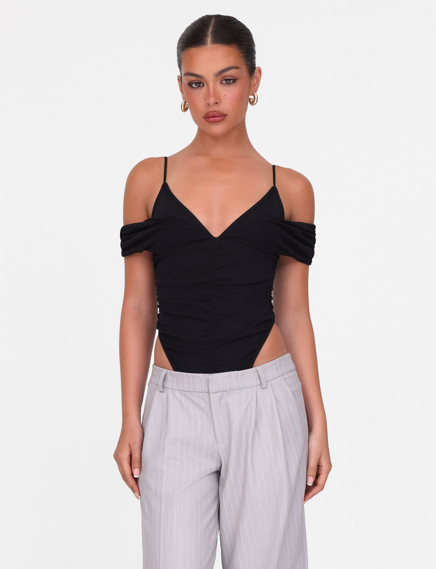 DRAYA BODYSUIT - BLACK