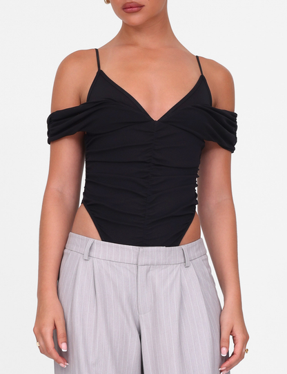 DRAYA BODYSUIT - BLACK