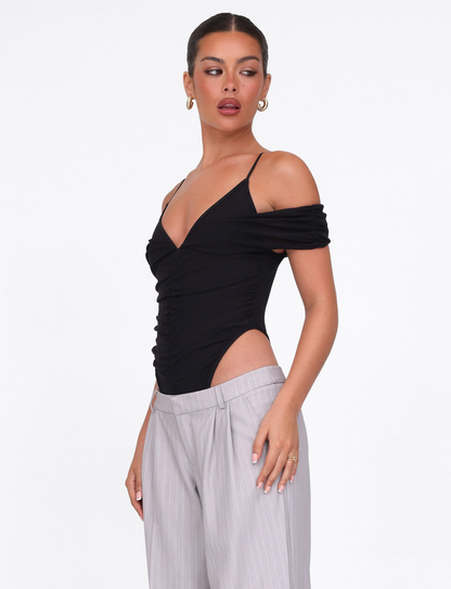 DRAYA BODYSUIT - BLACK
