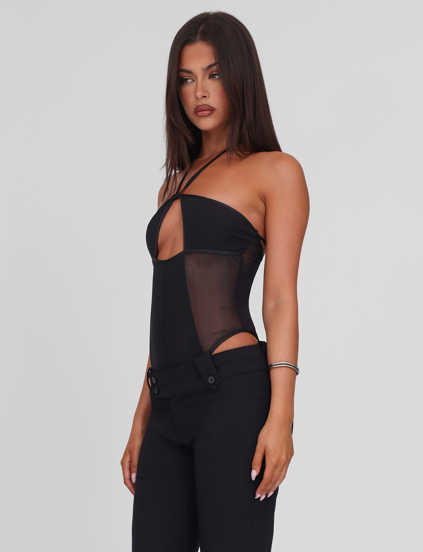 MELANIA BODYSUIT - BLACK