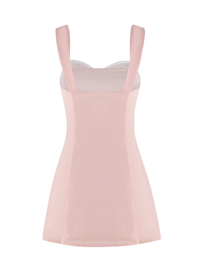 COLSON MINI DRESS - PINK : BABY PINK
