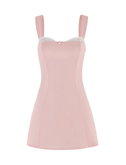 COLSON MINI DRESS - PINK : BABY PINK