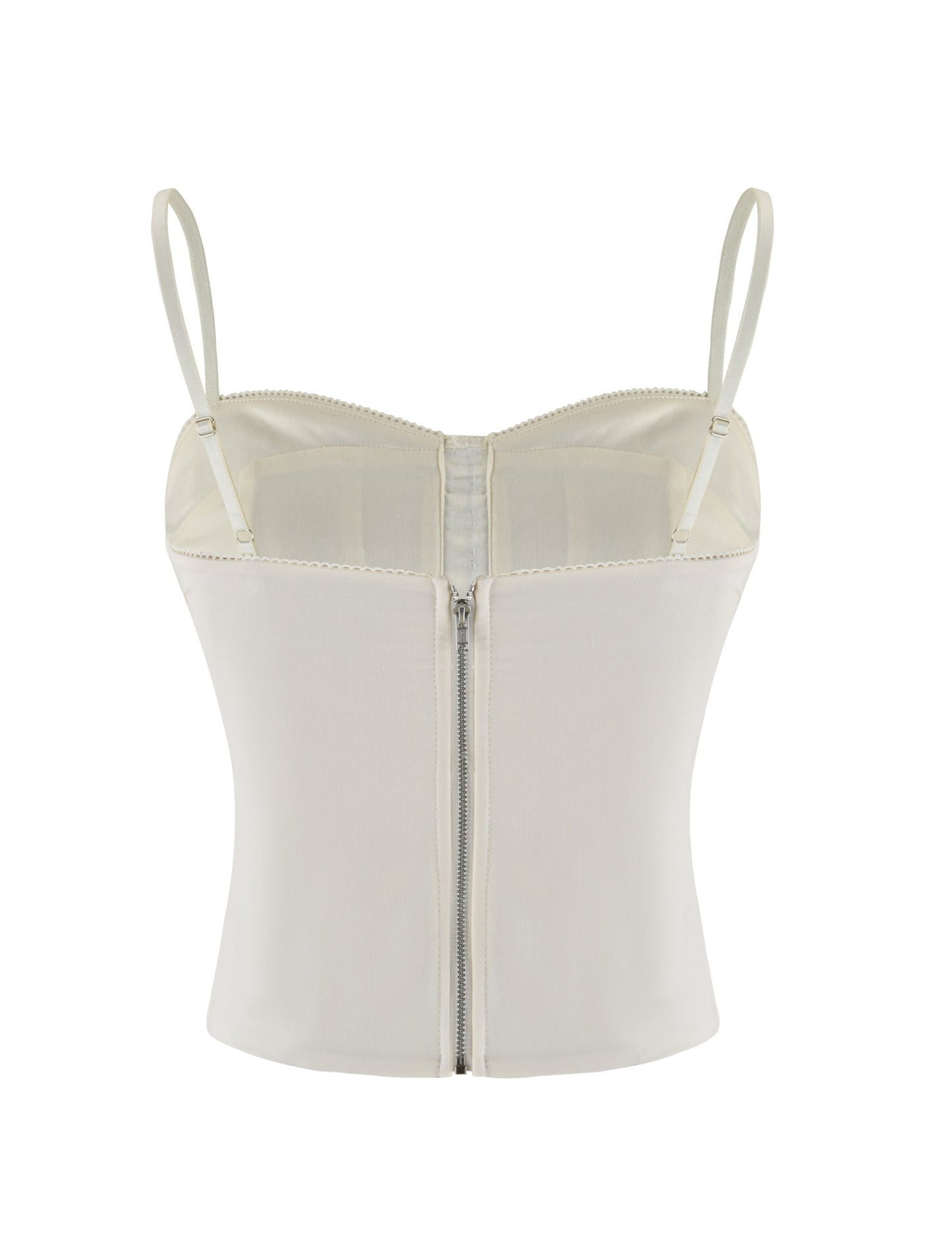 ANTONELLA TOP - WHITE : BONE : CREAM