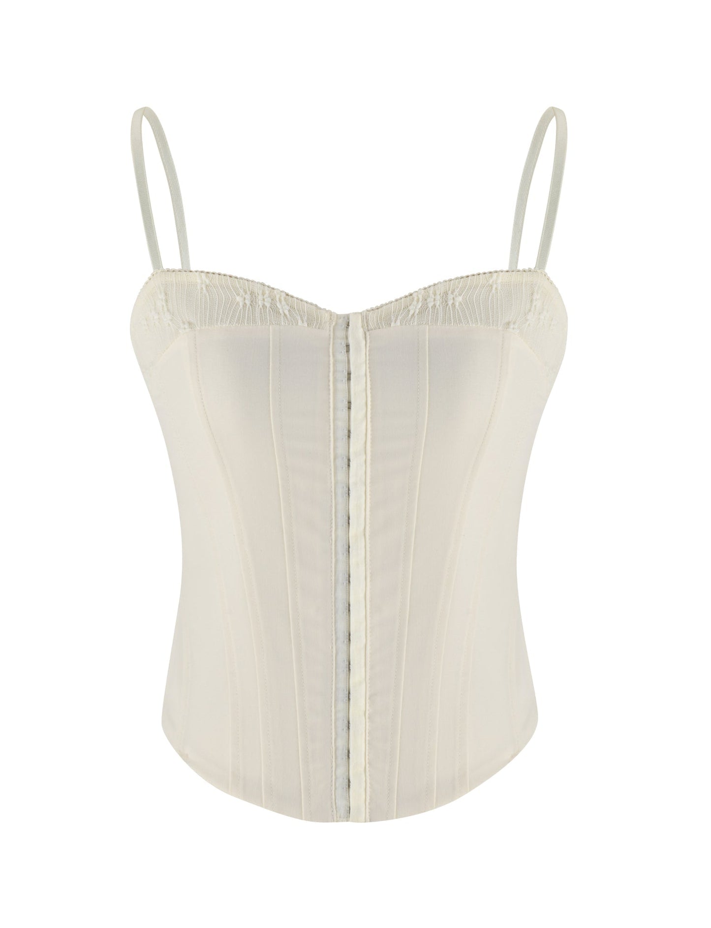 ANTONELLA TOP - WHITE : BONE : CREAM