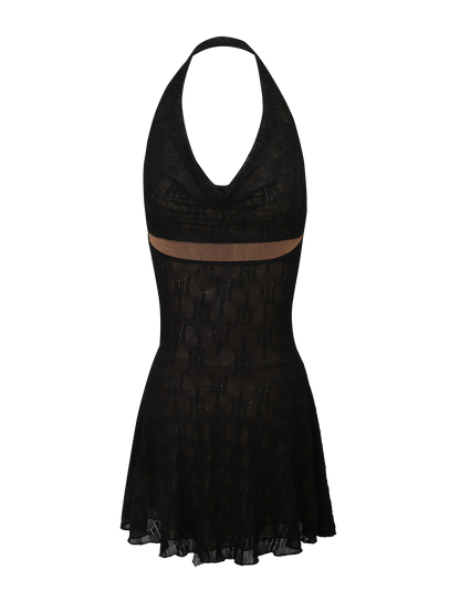 FIORELLA DRESS - BLACK LACE