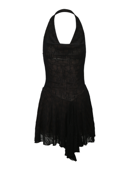 FIORELLA DRESS - BLACK LACE