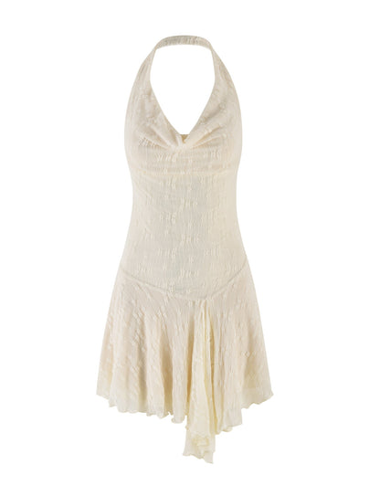 FIORELLA MINI DRESS - WHITE : LACE : CREAM