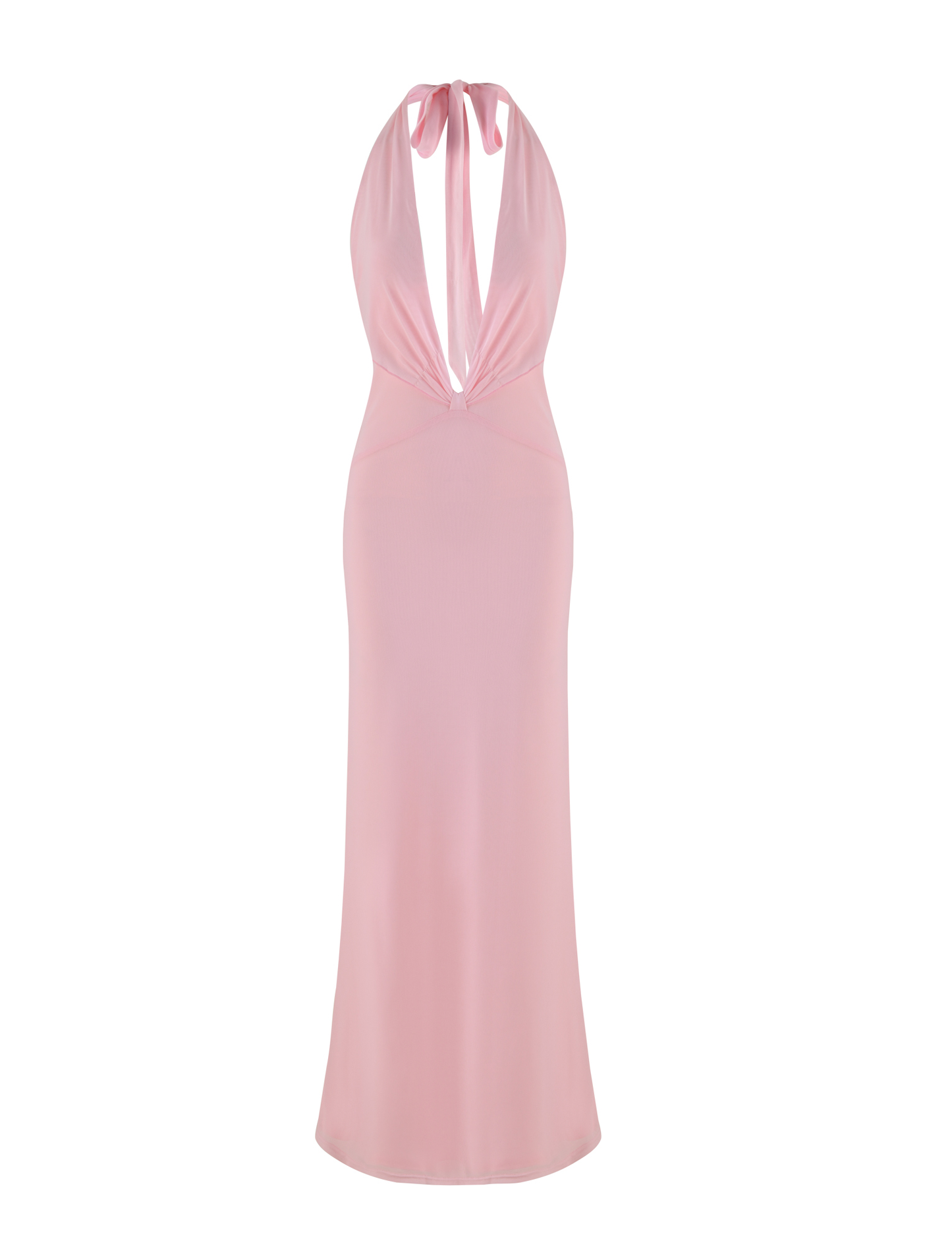 CRESSIDA MAXI DRESS - PINK : BABY PINK
