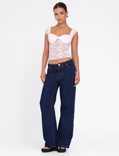 NYRA TOP - WHITE