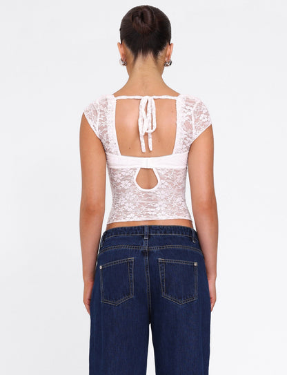 NYRA TOP - WHITE