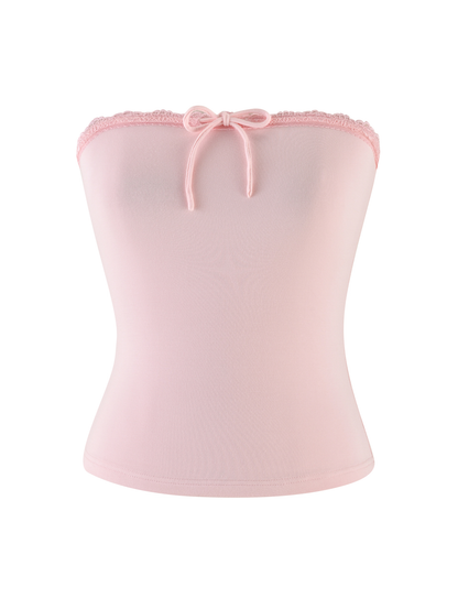 MIRELLE TOP - PINK : PASTEL PINK