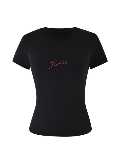 SAPHIRA TEE - BLACK