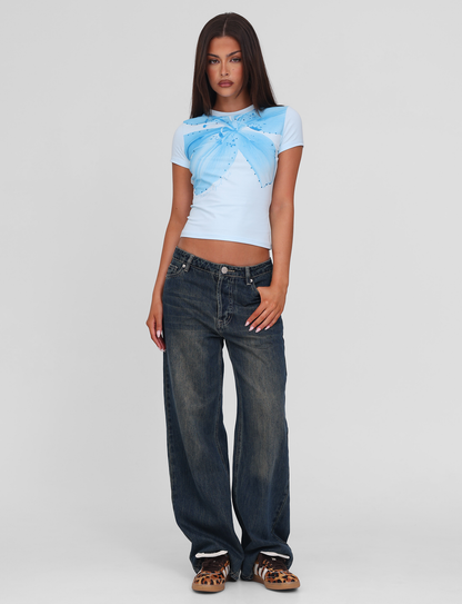 SAPHIRA TEE - BLUE