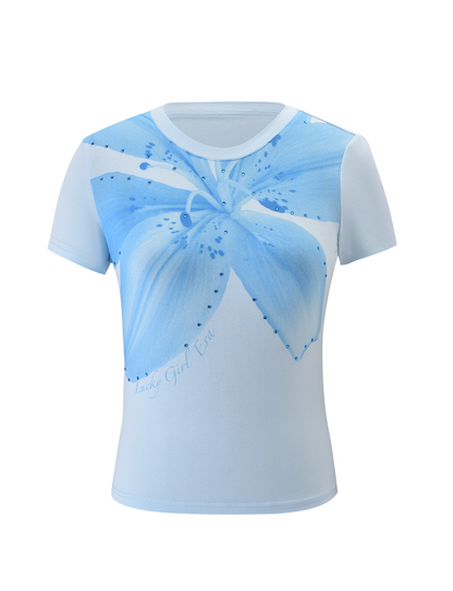SAPHIRA TEE - BLUE