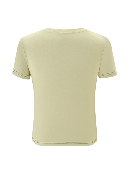 SAPHIRA TEE - BUTTERSCOTCH