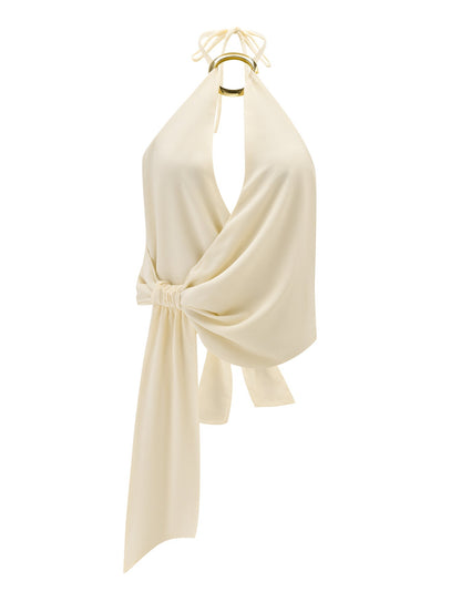INDIGO TOP - IVORY