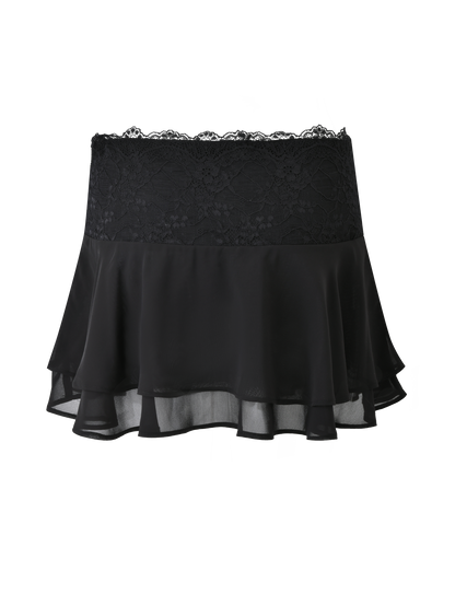 INDIGO SKIRT - BLACK