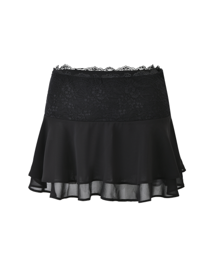 INDIGO SKIRT - BLACK