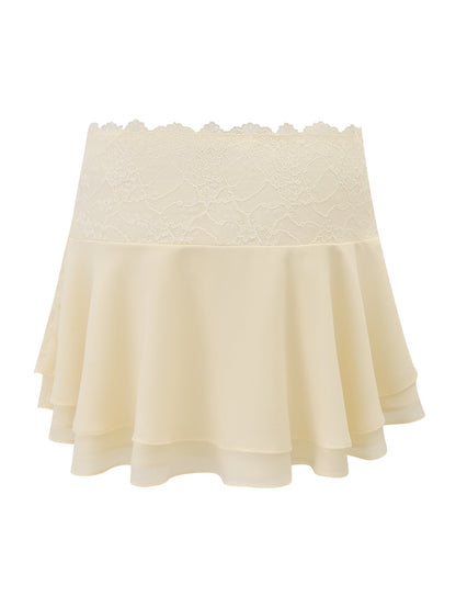 INDIGO SKIRT - IVORY