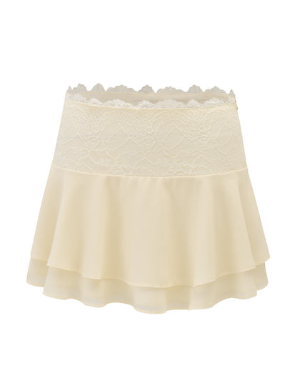 INDIGO SKIRT - IVORY