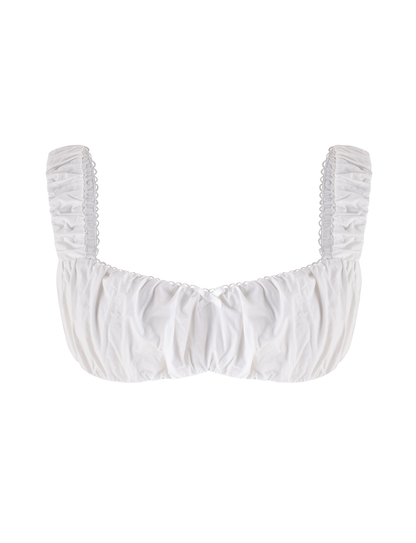 SABRA TOP - WHITE