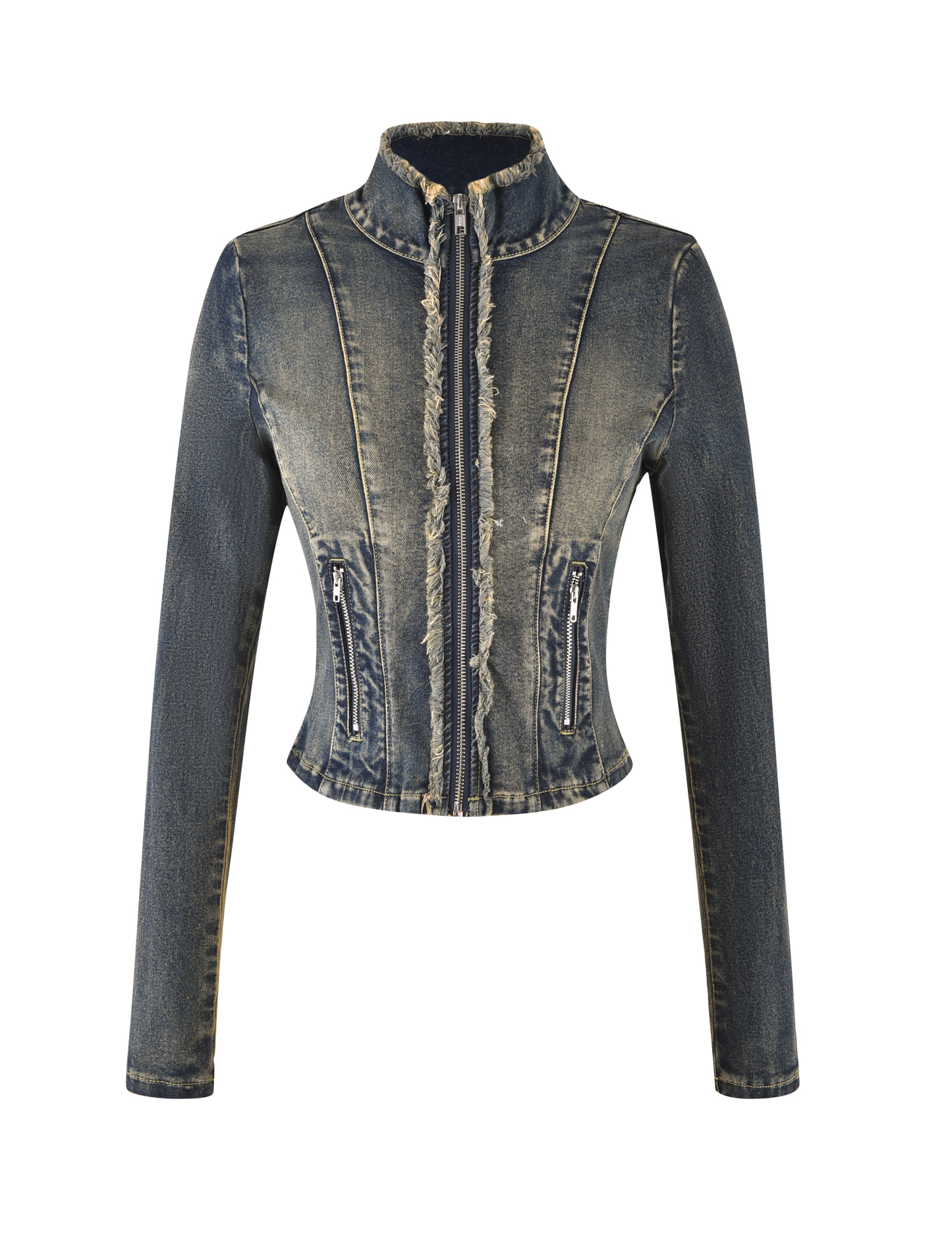 OPHELIE JACKET - BLUE : DENIM BLUE : DENIM