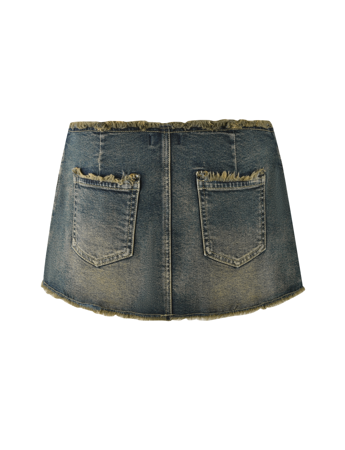 OPHELIE MINI SKORT - BLUE : DENIM BLUE