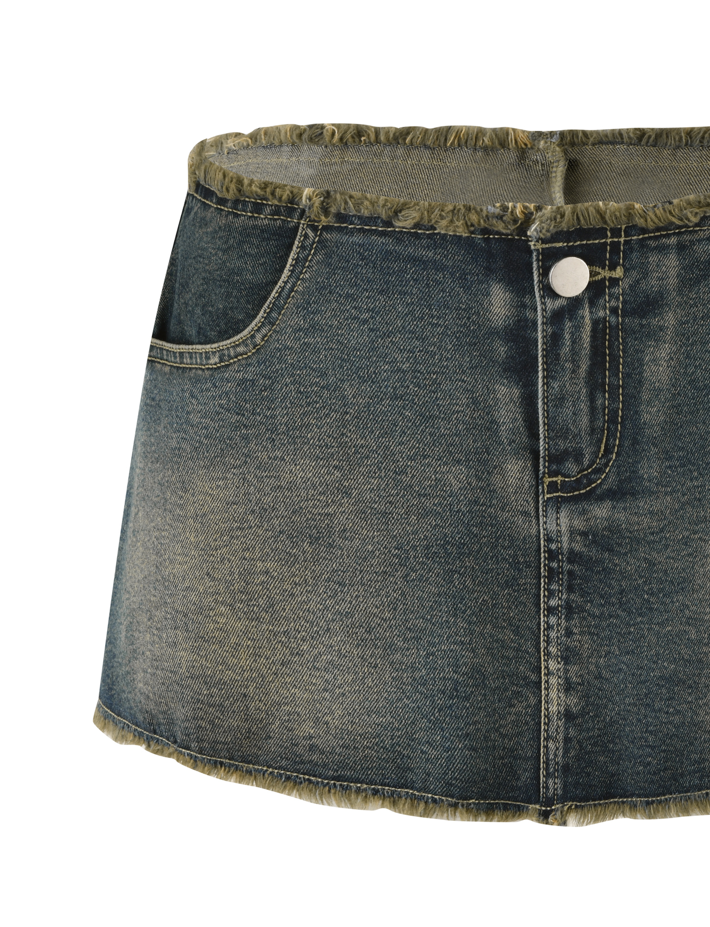 OPHELIE MINI SKORT - BLUE : DENIM BLUE