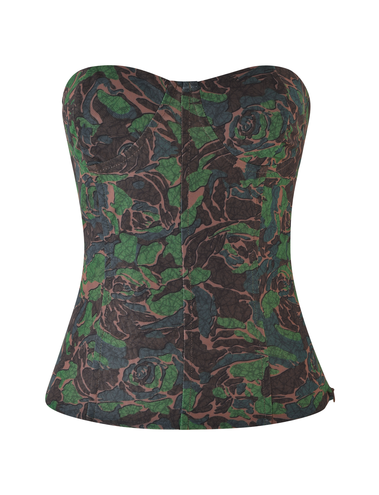 DULCE CORSET - GREEN : CAMO