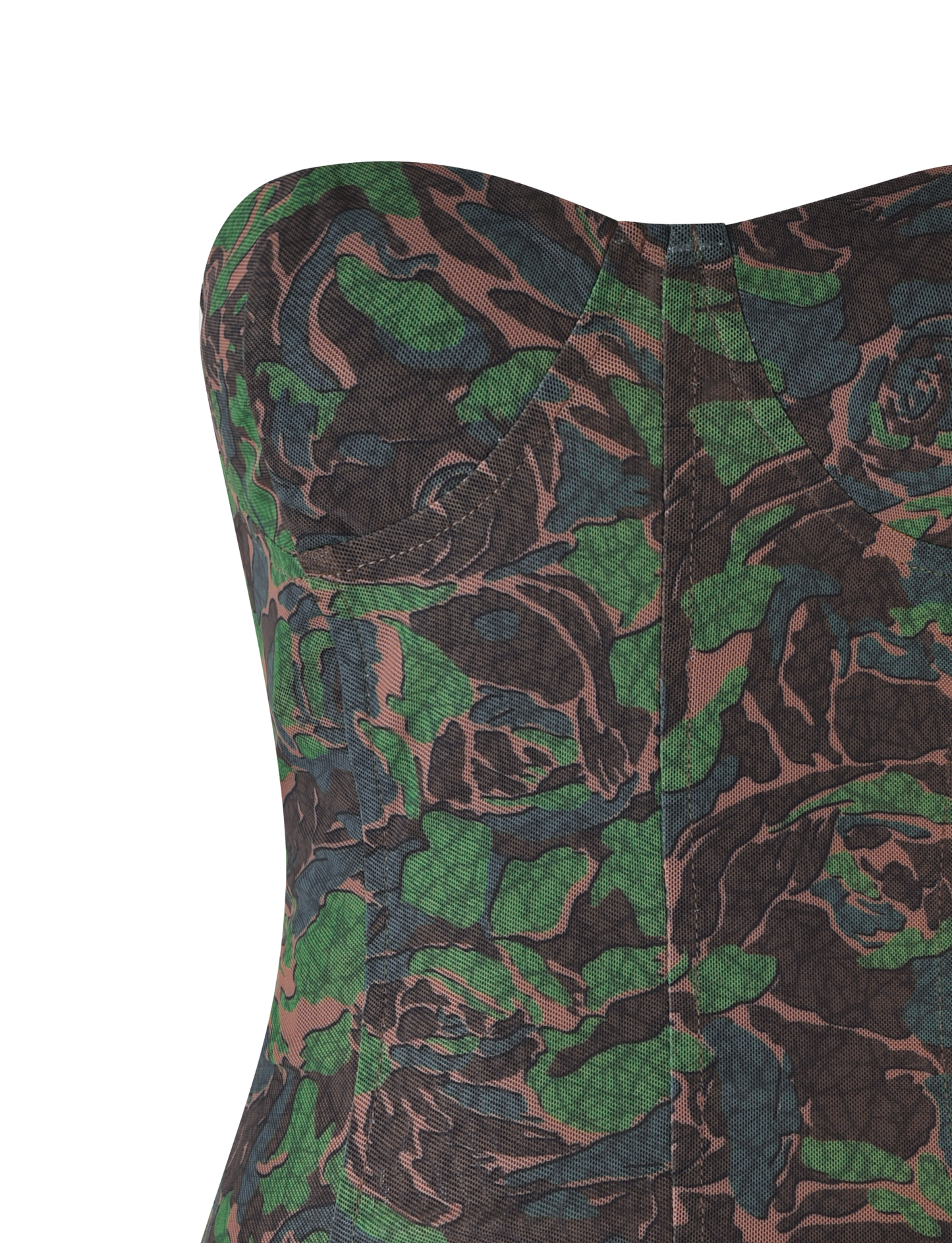 DULCE CORSET - GREEN : CAMO