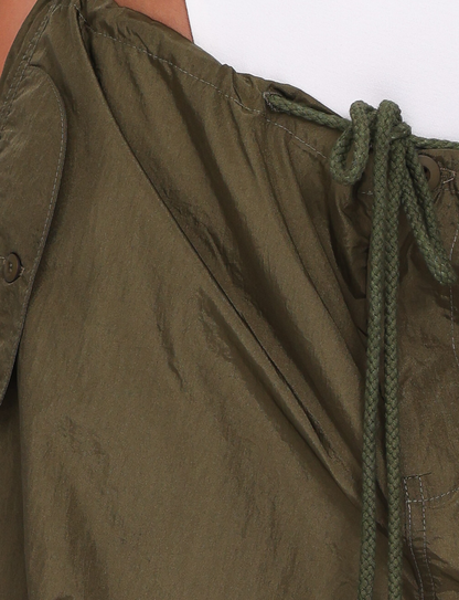 VIOLETTE PANT - GREEN : KHAKI GREEN