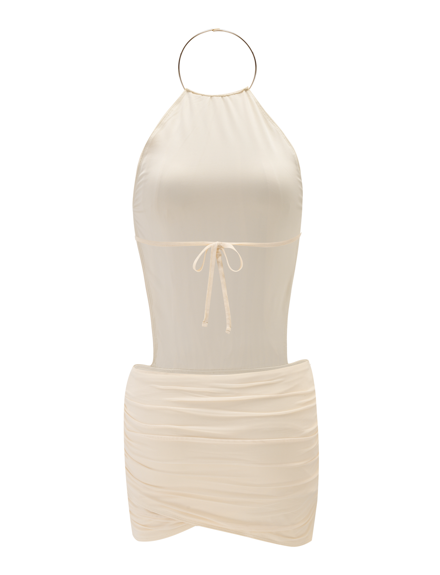 EVANNA MINI DRESS - IVORY